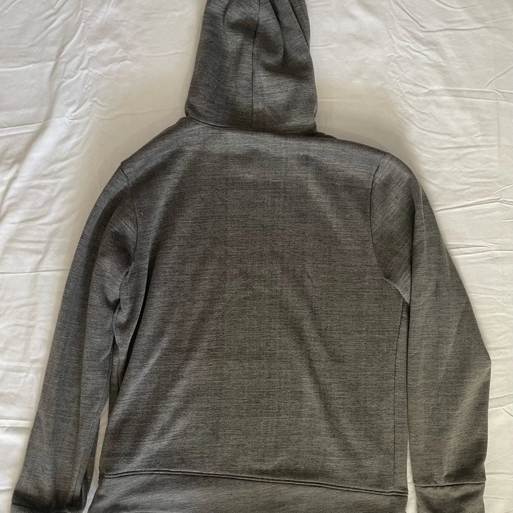 Mossy Oak Charcoal Hoodie with Camo Hood - Picture 5 of 5